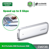 UGREEN M.2 B-Key Hard Drive Enclosure (6Gbps) (NGFF/ SATA Version Support)